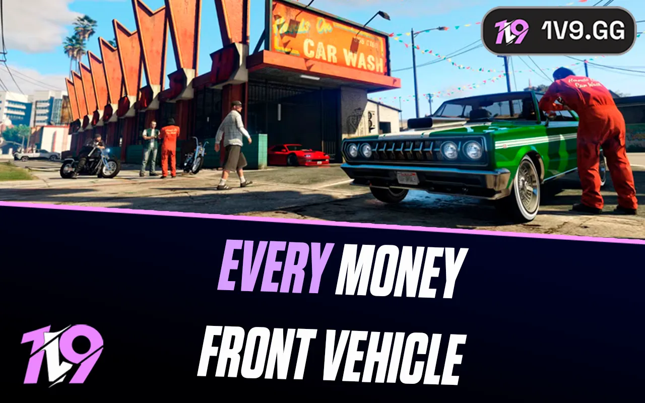 Every Money Fronts Vehicle in GTA Online